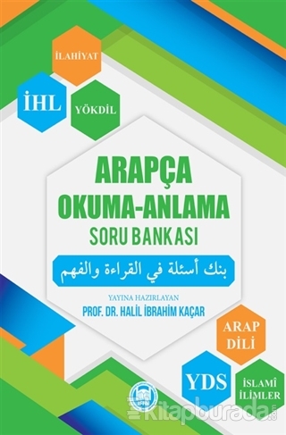 Arapça Okuma-Anlama Soru Bankası Halil İbrahim Kaçar