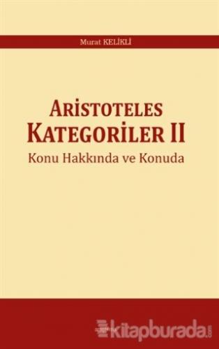 Aristoteles Kategoriler 2