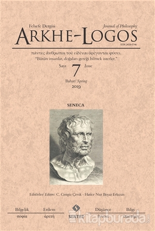 Arkhe - Logos Felsefe Dergisi Sayı: 7 Bahar 2019 Kolektif