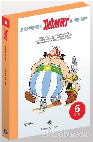 Asteriks - 2 (6 Kitap Takım) Goscinny