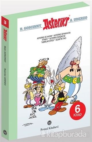 Asteriks Seti - 3 (6 Kitap Takım) Goscinny