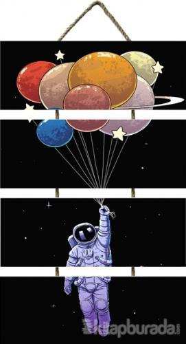 Astronot Dörtlü Poster