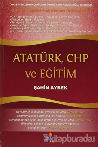 Atatürk, CHP ve Eğitim (Ciltli)