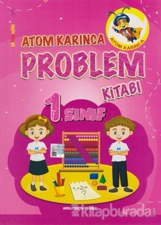 Atom Karınca 1. Sınıf Problemler Kitabı Ahmet Çelikkol