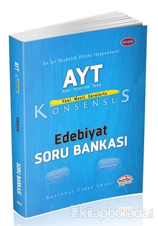 AYT Konsensüs Edebiyat Soru Bankası Kolektif