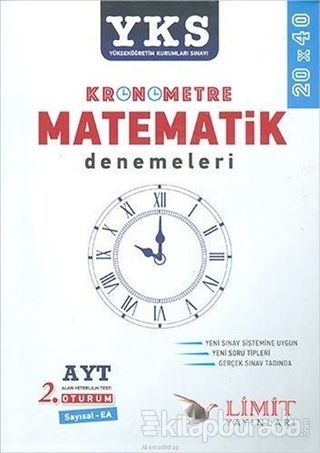 AYT Kronometre Matematik Denemeleri