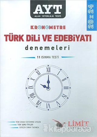 AYT Kronometre Türk Dili ve Edebiyatı Denemeleri Kolektif