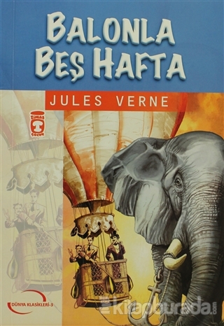Balonla Beş Hafta %15 indirimli Jules Verne