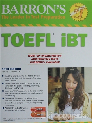 Barron's TOEFL IBT With Audio Cds Pamela J. Sharpe