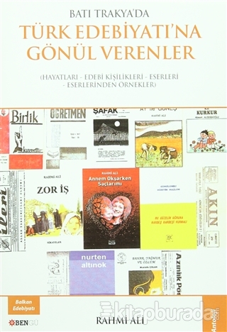Batı Trakya'da Türk Edebiyatı'na Gönül Verenler %15 indirimli Rahmi Al