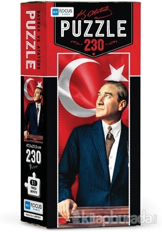 Bayrak ve Atatürk - Puzzle (BF161)
