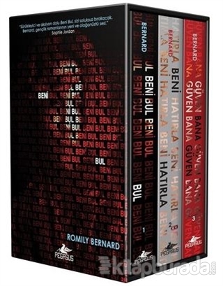 Beni Bul Serisi (3 Kitap Takım) Romily Bernard