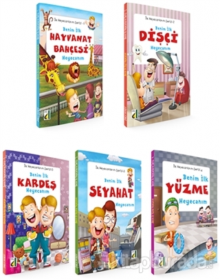 Benim İlk Heyecanlarım Serisi (5 Kitap Set) Ahmet Özel