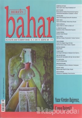 Berfin Bahar Aylık Kültür, Sanat ve Edebiyat Dergisi Sayı : 114