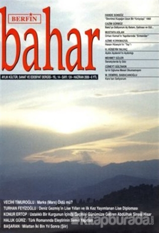 Berfin Bahar Aylık Kültür, Sanat ve Edebiyat Dergisi Sayı : 124
