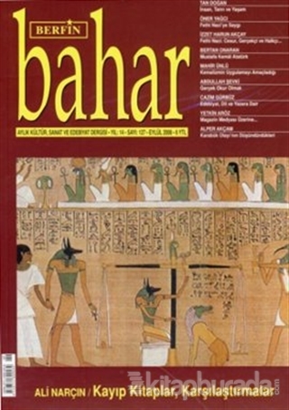 Berfin Bahar Aylık Kültür, Sanat ve Edebiyat Dergisi Sayı : 127