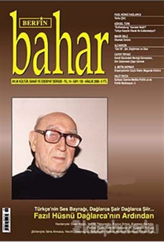 Berfin Bahar Aylık Kültür,Sanat ve Edebiyat Dergisi Sayı : 130 Kolekti