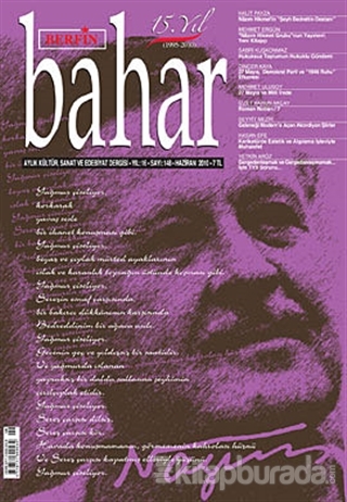 Berfin Bahar Aylık Kültür, Sanat ve Edebiyat Dergisi Sayı : 148