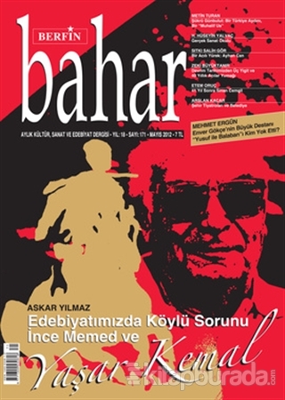 Berfin Bahar Aylık Kültür, Sanat ve Edebiyat Dergisi Sayı : 171