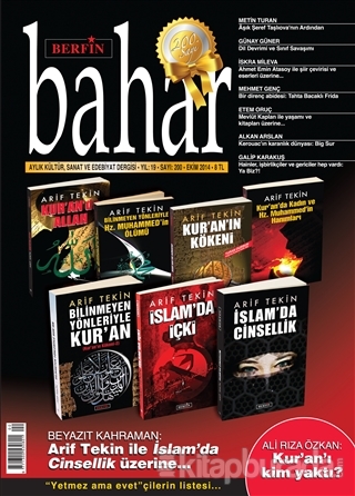 Berfin Bahar Aylık Kültür, Sanat ve Edebiyat Dergisi Sayı : 200