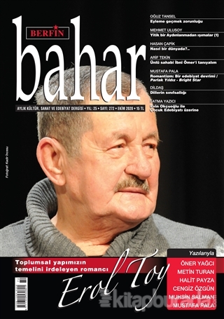 Berfin Bahar Aylık Kültür Sanat ve Edebiyat Dergisi Sayı: 272 Ekim 2020