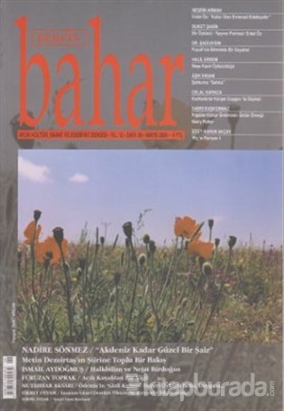 Berfin Bahar Aylık Kültür, Sanat ve Edebiyat Dergisi Sayı : 99