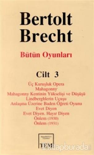 Bütün Oyunları 3 %15 indirimli Bertolt Brecht