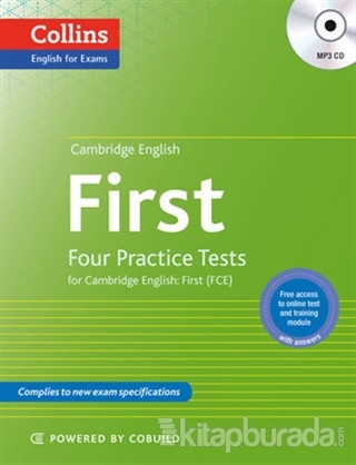 Cambridge English First (FCE) +MP3 CD (Four practice tests) %15 indiri