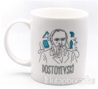 Can Dükkan Kupa (Porselen) - Portreler Serisi – Dostoyevski