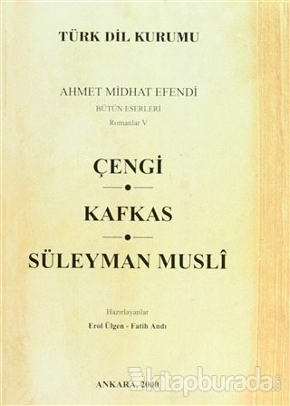 Çengi - Kafkas - Süleyman Musli Ahmet Mithat Efendi