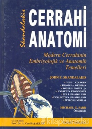 Cerrahi Anatomi 1-2 %15 indirimli John E. Skandalakis