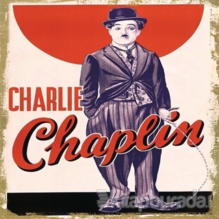 Charlie Chaplin Ahşap Magnet