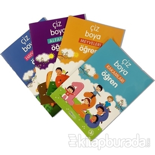 Çocuk Boyama Kitabı (4 Kitap Takım) Kolektif