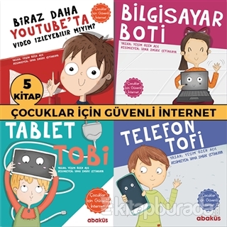 Çocuklar İçin Güvenli İnternet Seti (5 Kitap Takım) Yeşim Özen Açıl