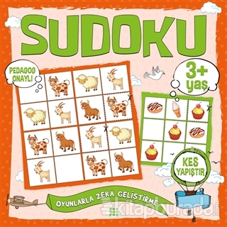 Çocuklar İçin Sudoku Kes Yapıştır (3+ Yaş)