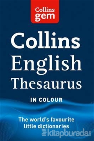 Collins Gem English Thesaurus A-Z %15 indirimli Kolektif
