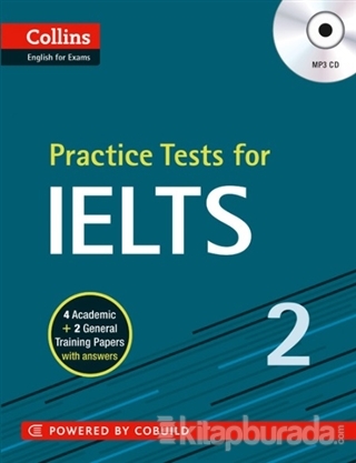 Practice Tests for IELTS 2 + MP3 CD %15 indirimli Peter Travis