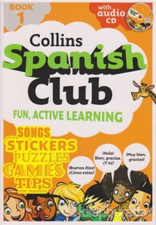 Collins Spanish Club Fun,Active Learning Book 1 Rosi McNab