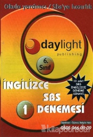 Daylight 6. Sınıf İngilizce SBS Denemesi
