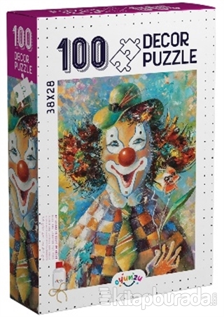 Decor Palyaço 100 Parça Puzzle