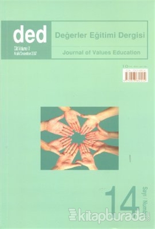 Değerler Eğitimi Dergisi Sayı: 14