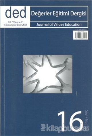Değerler Eğitimi Dergisi Sayı: 16