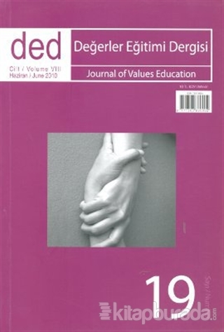 Değerler Eğitimi Dergisi Sayı: 19 Kolektif