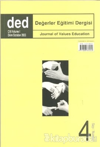 Değerler Eğitimi Dergisi Sayı: 4 Kolektif