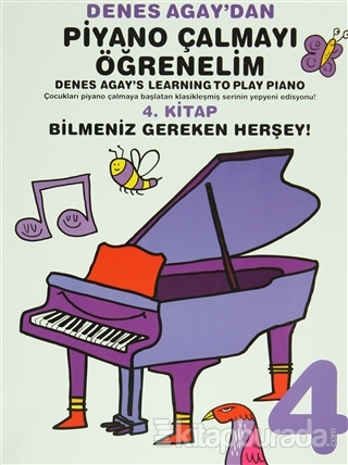 Denes Agay'dan Piyano Çalmayı Öğrenelim 4. Kitap