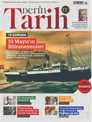 Derin Tarih Aylık Dergisi Sayı: 86 Mayıs 2019