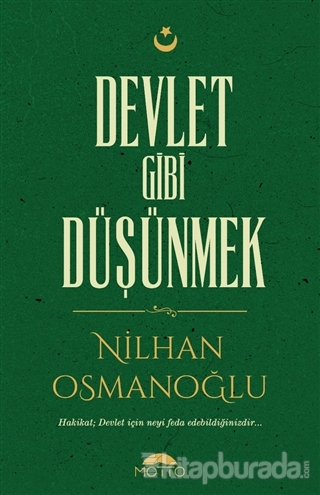 Devlet Gibi Düşünmek Nilhan Osmanoğlu