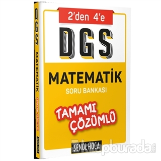 DGS Matematik Tamamı Çözümlü Soru Bankası