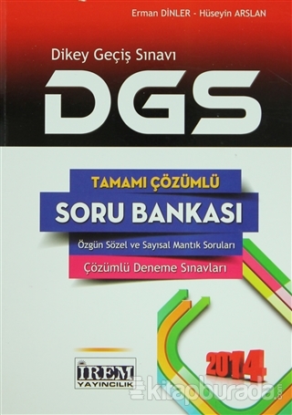 DGS Tamamı Çözümlü Soru Bankası 2014