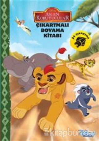 Disney Aslan Koruyucular - Çıkartmalı Boyama Kitabı